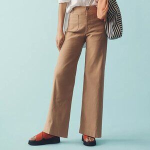 The Colette Full-Length Wide-Leg Pants by Maeve 34